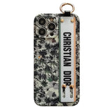 CD Classic Pattern Wristband iPhone Case