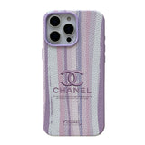 CC Flower Leather iPhone Case