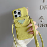 Pra Card Holder Chain iPhone 16 Case