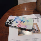Lou Lattice Leather iPhone Case