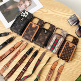 Lou GG Card Holder Chain iPhone 17 Case
