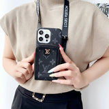 Lou GG Card Holder Chain iPhone 17 Case