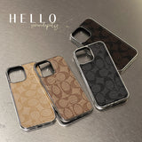 Coa Leather iPhone Case