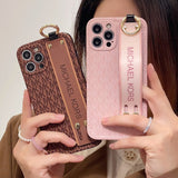 MK Wristband iPhone Case
