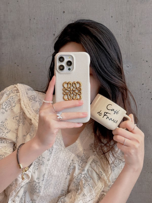Loe Color Leather iPhone Case