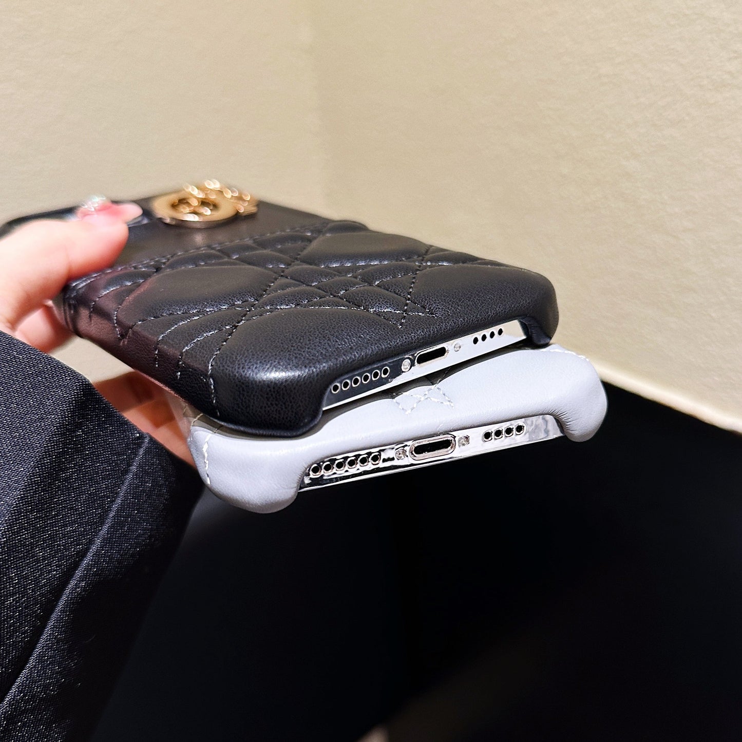 CD Leather iPhone Case