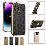 Coa Leather Holder iPhone Case