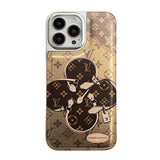 iPhone Case - Louis Vuitton Plating Leather Case
