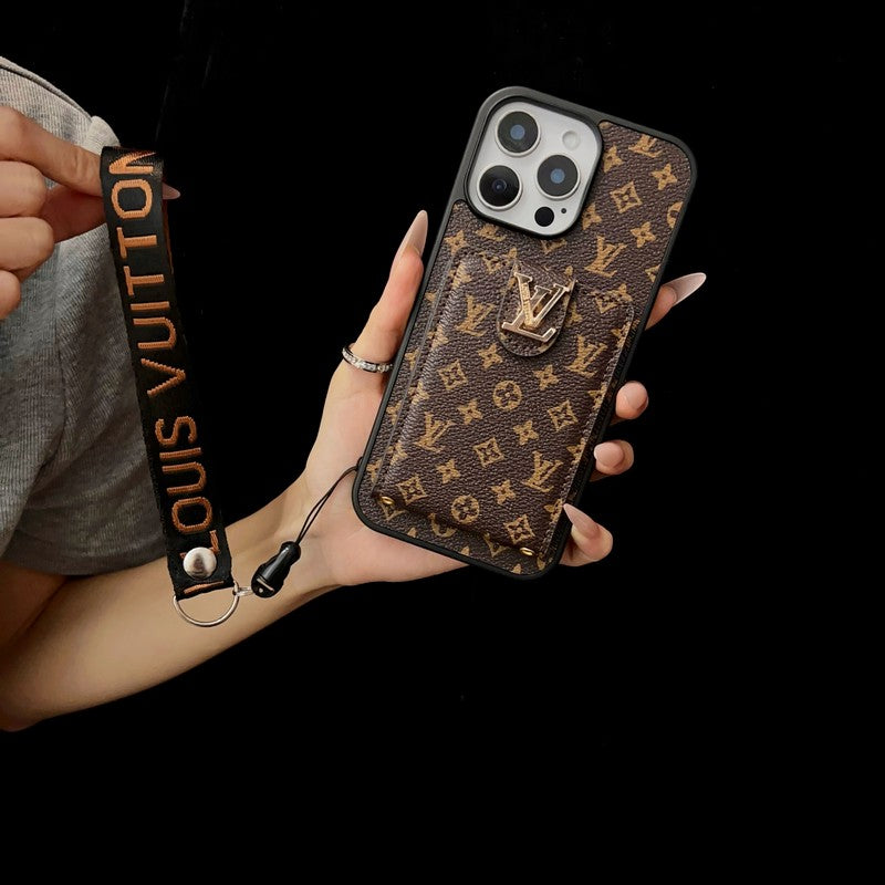 Lou Classic Color Crossbody iPhone Case
