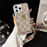 GG Hand Chain iPhone Case