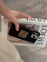 Loe Leather Color iPhone Case
