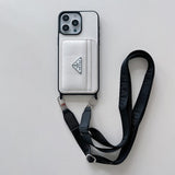 Pra Card Holder Crossbody iPhone Case