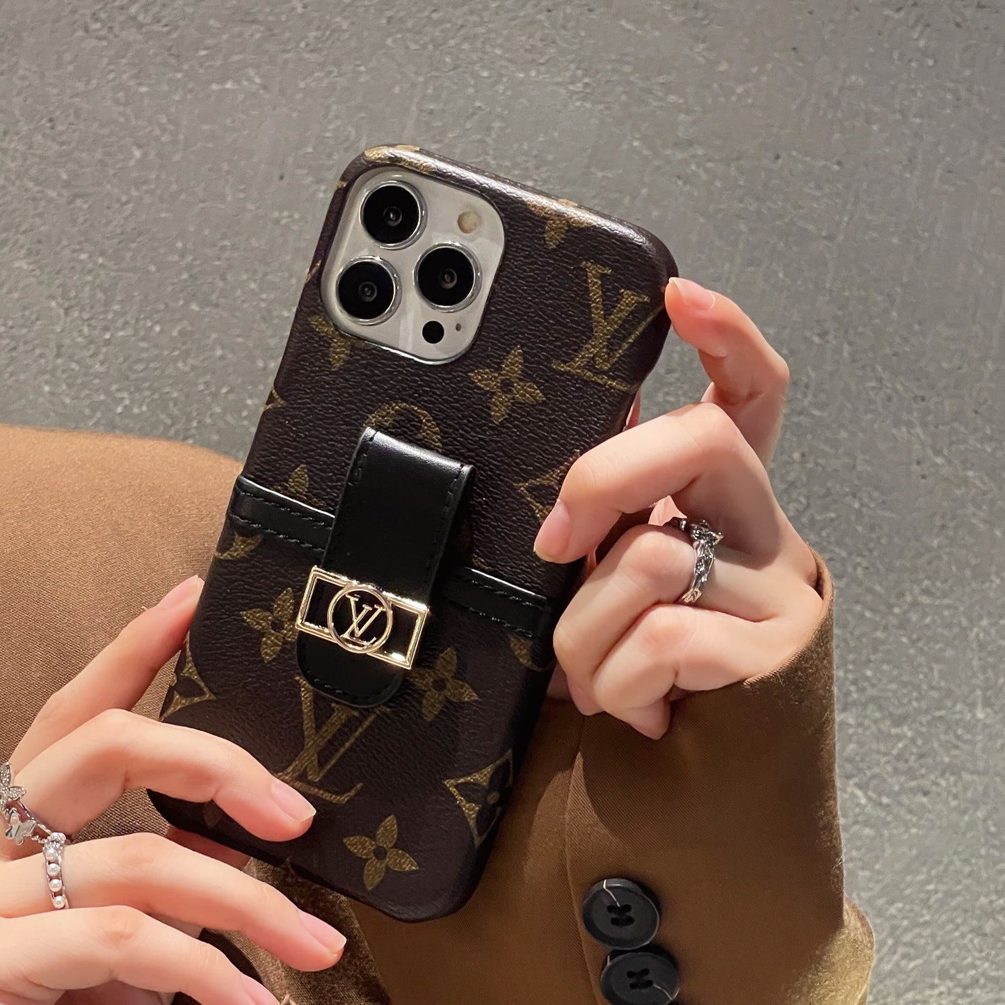 Lou Leather iPhone Case
