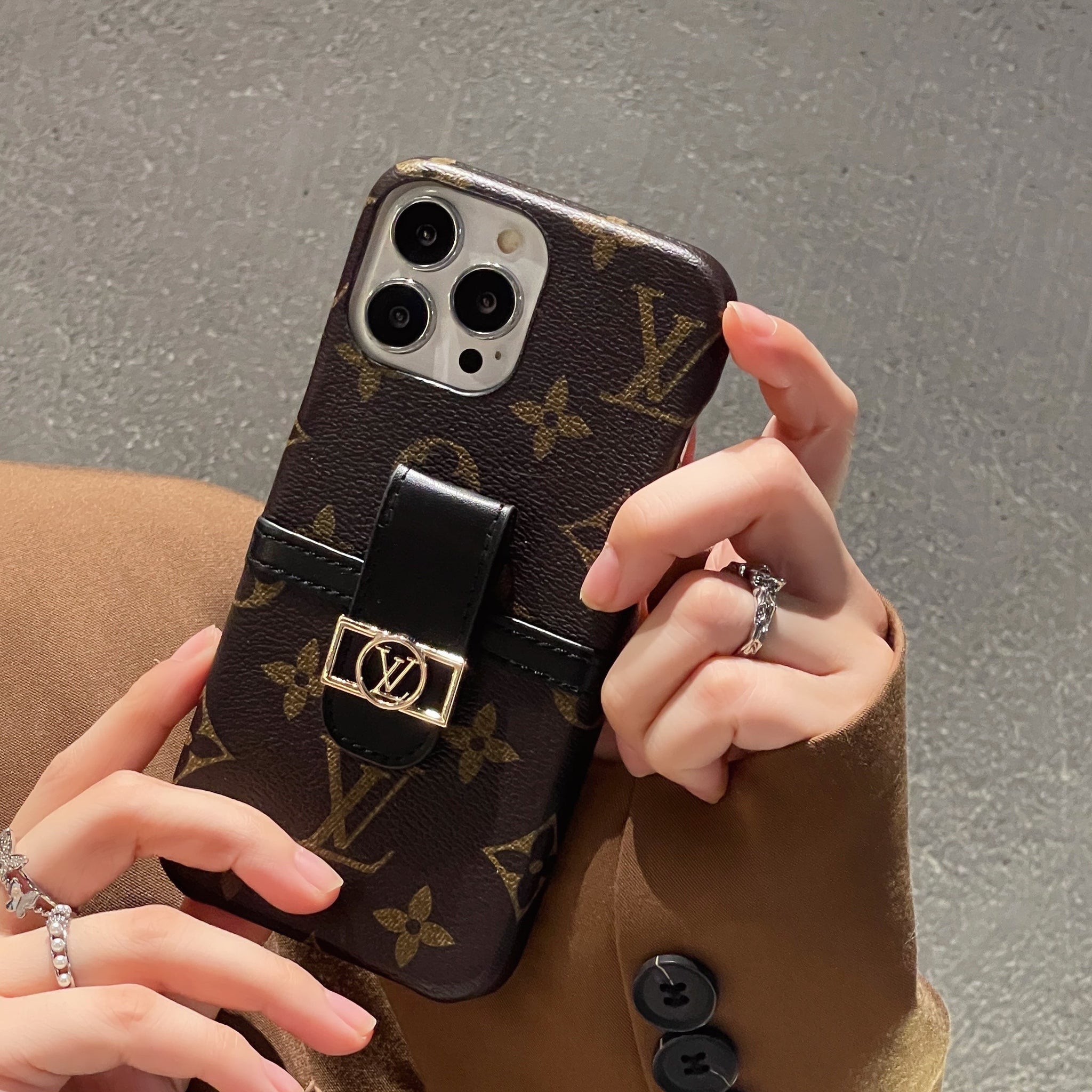 Lou Leather iPhone Case