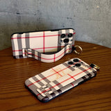 Bur Classic Color Wristband iPhone Case