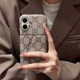 Lou GG Cardbag iPhone Case