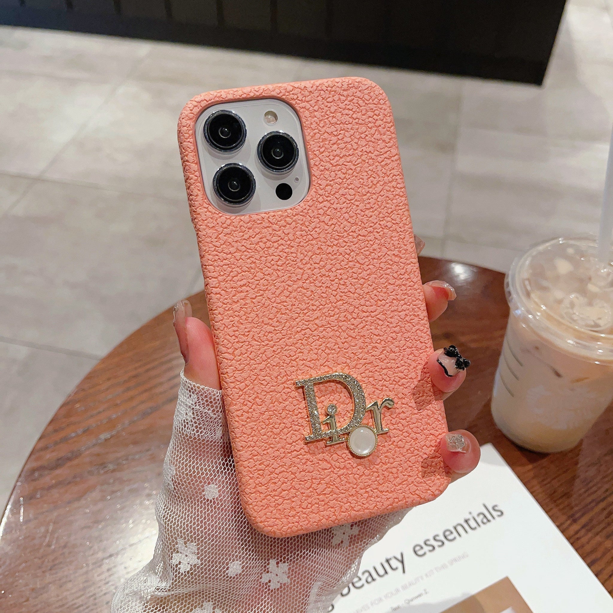 CD Diamond Logo Matte iPhone Case