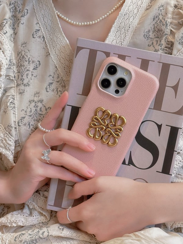 Loe Color Leather iPhone Case