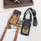Lou Card Holder Crossbody iPhone Case