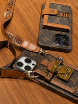 Lou Card Holder Chain iPhone Case