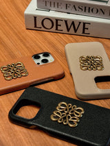 Loe Color Leather iPhone Case