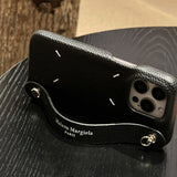 MM Leather Handle iPhone Case