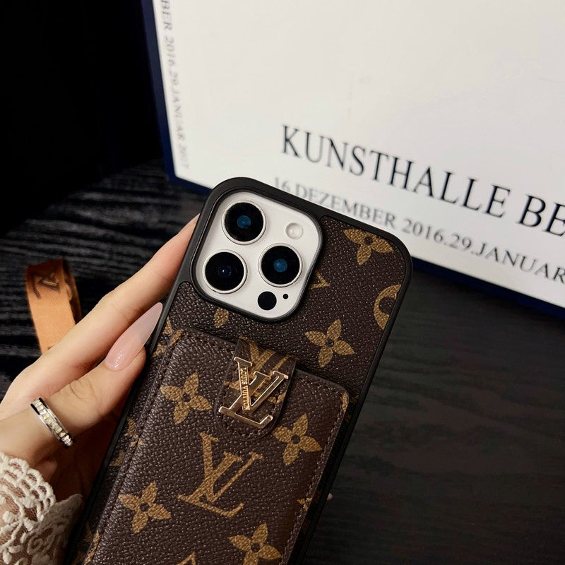 Lou Classic Color Crossbody iPhone Case