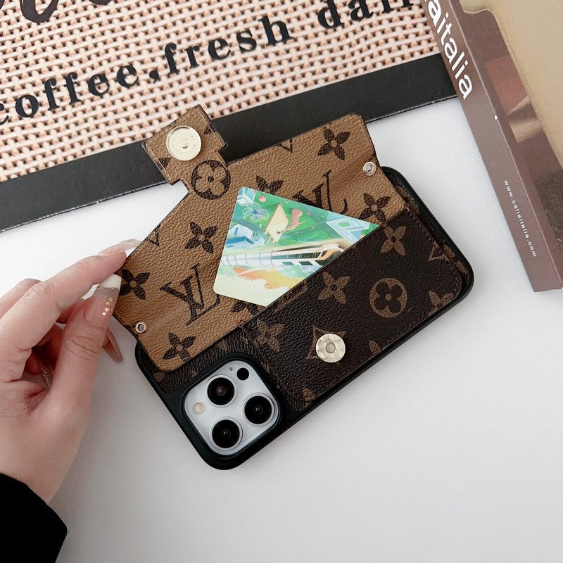 Lou Card Holder Chain iPhone Case