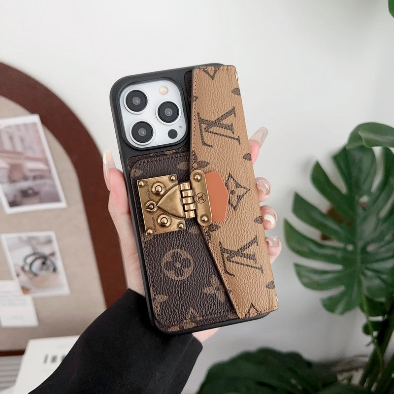 Lou Lock Card Bag iPhone Case
