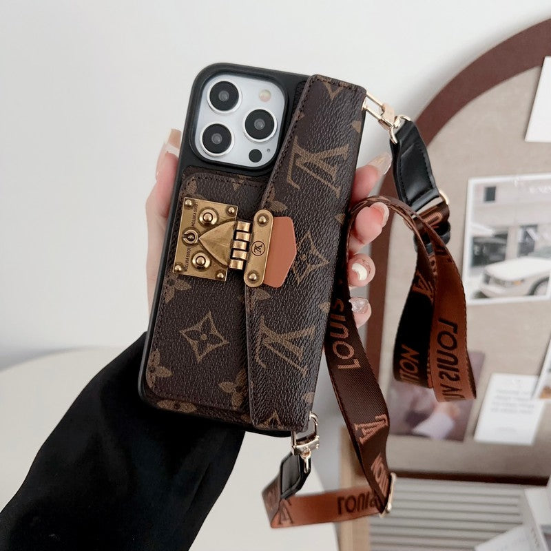 Lou Card Holder Chain iPhone Case