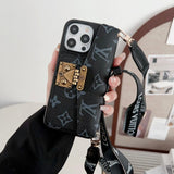 Lou Card Holder Chain iPhone Case