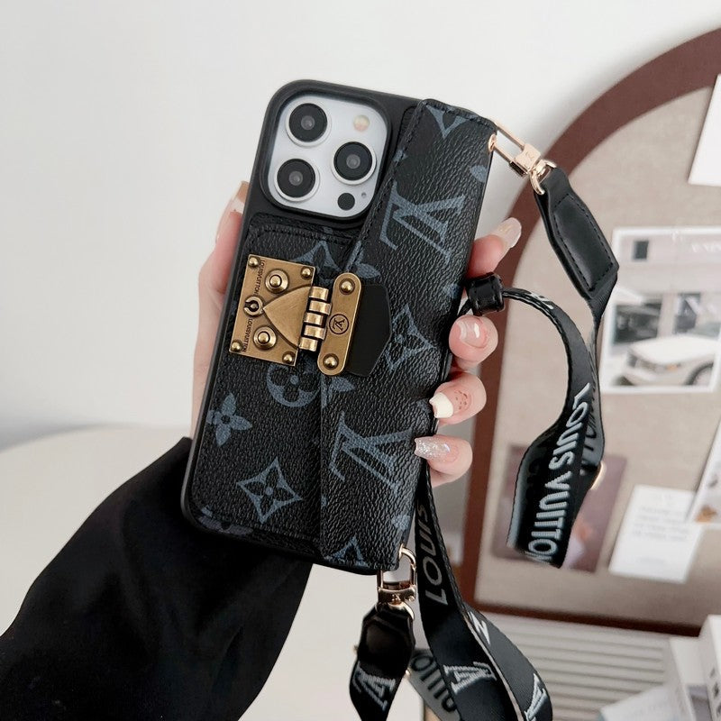 Lou Card Holder Chain iPhone Case