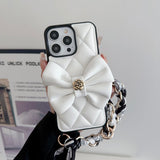 CC Crossbody Scarves Leather iPhone Case