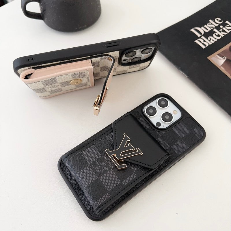 Lou Card Bag Color iPhone Case