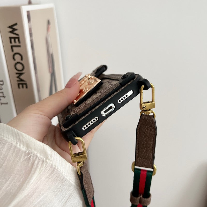 GG Card Bag Chain Classic iPhone Case