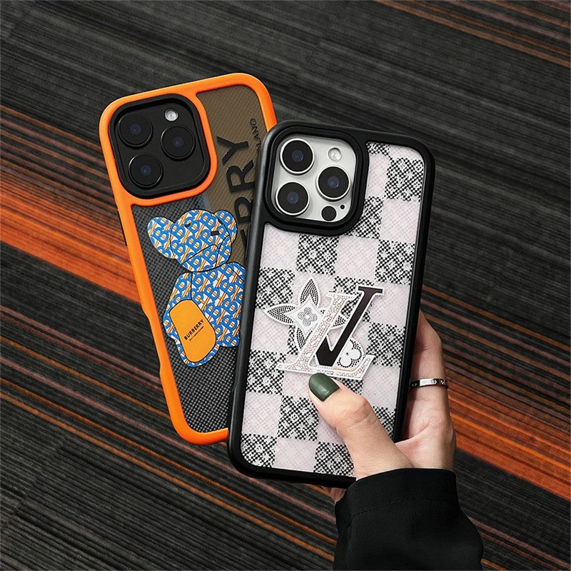Lou Black Corner iPhone Case