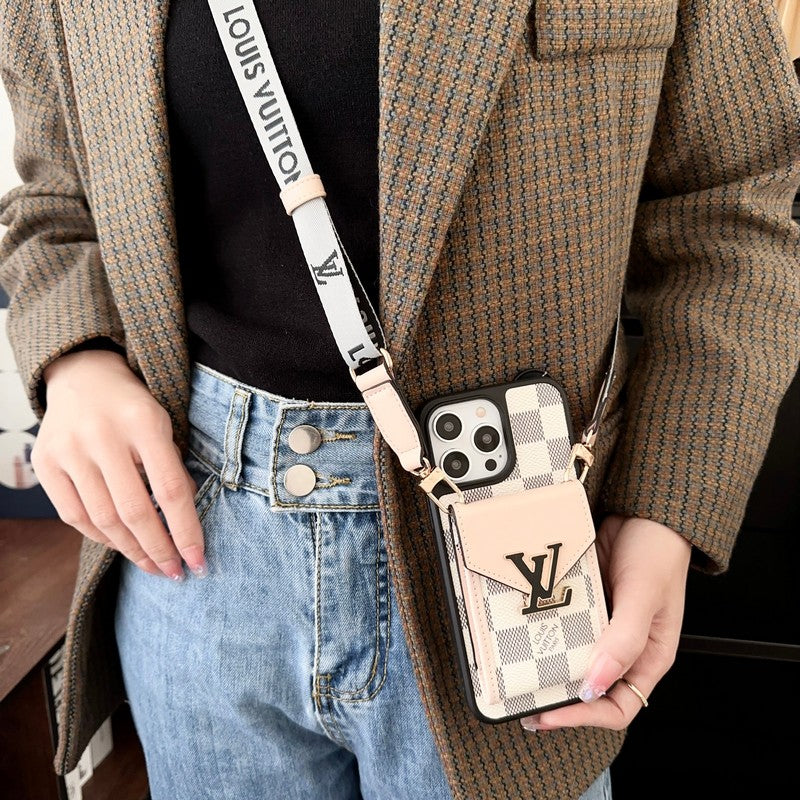 Lou Card Bag Five Color Chain iPhone 17 Case