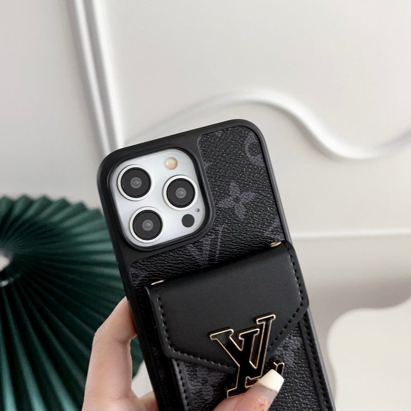 Lou Card Bag Color iPhone Case