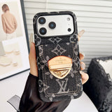 Louis Gold Card Bag iPhone Case