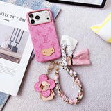 Louis Color Series Denim Scarf iPhone Case