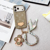 Louis Color Series Denim Scarf iPhone Case