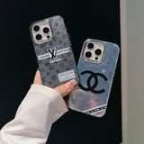 Lou Black iPhone Case