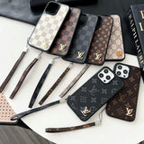 Lou Black & White Hand Chain iPhone Case