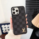 Lou Black & White iPhone Case