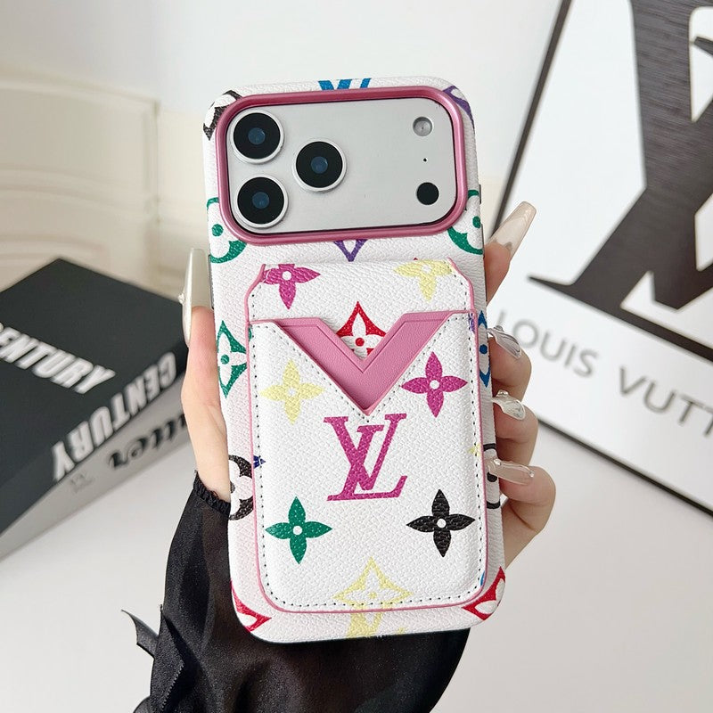 Lou GG Color Card Bag iPhone Case
