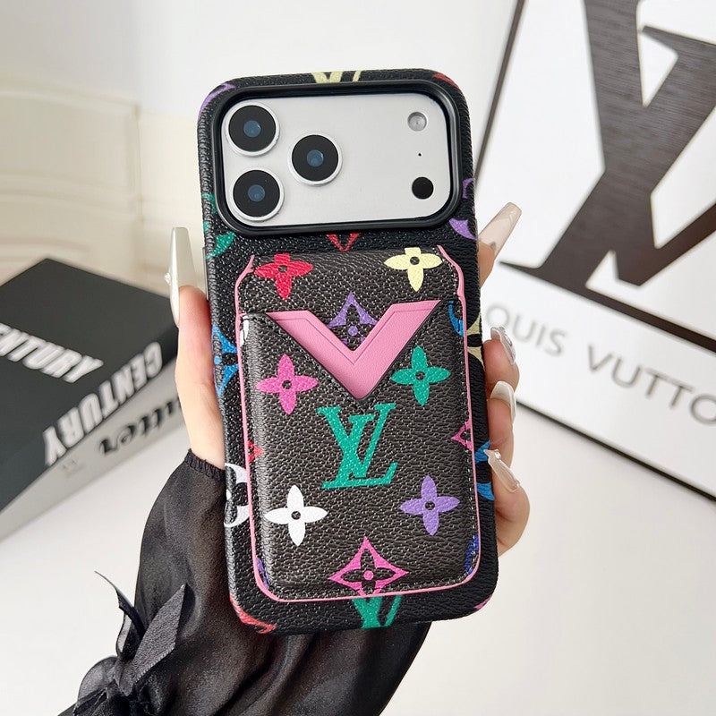 Lou GG Color Card Bag iPhone Case