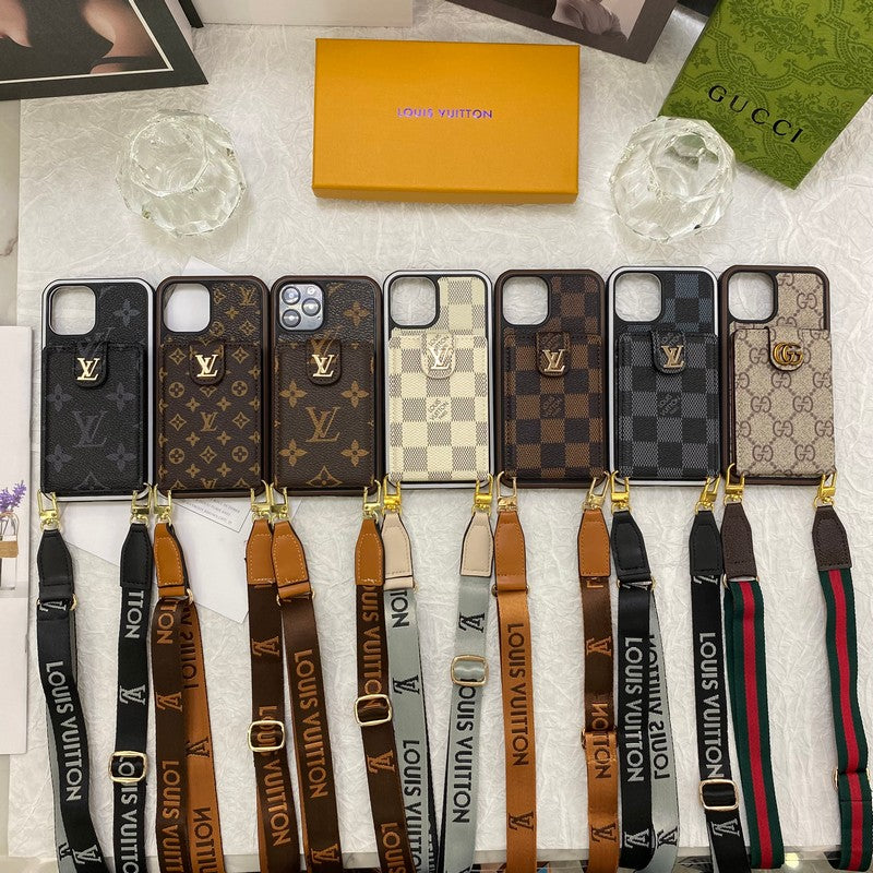 Lou Card Bag Chain iPhone Case