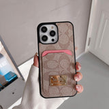 Coa Card Bag Leather iPhone Case