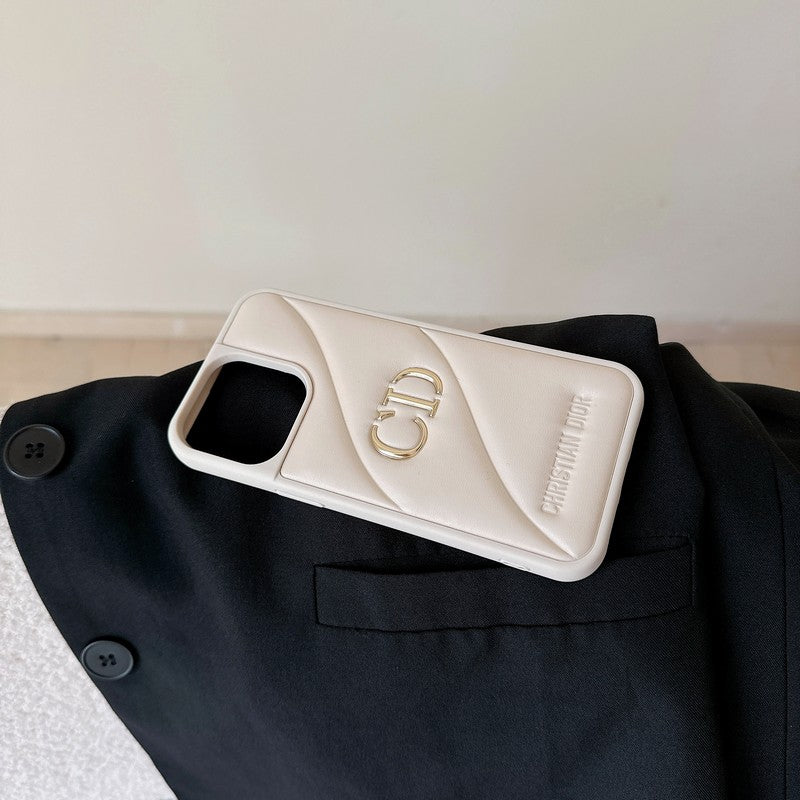 CD Leather Color iPhone Case