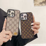 Lou Classic Leather iPhone Case
